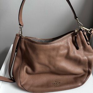 Kate Spade Brown Leather Shoulder Bag